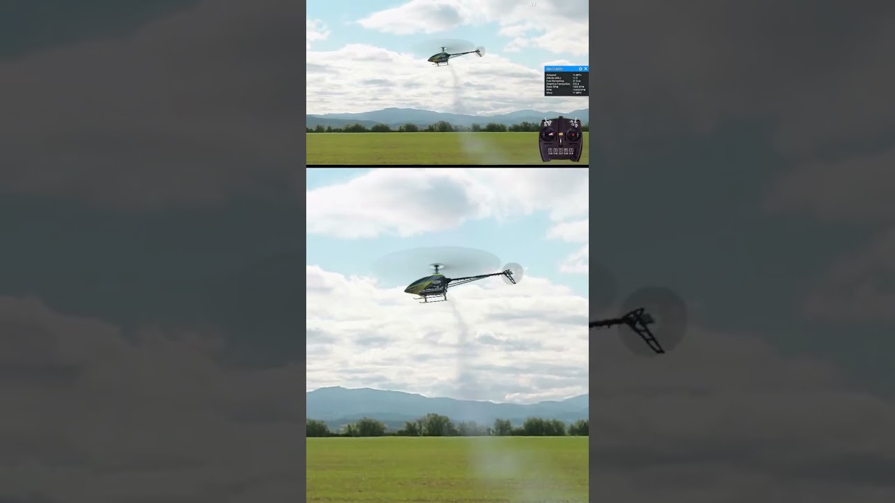 エンジンヘリ 🚁 RC Heli】✓爆音の咆哮！Thunder Tiger Raptor 90 G4