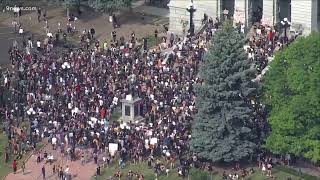 RAW: Day 6 of Denver protests