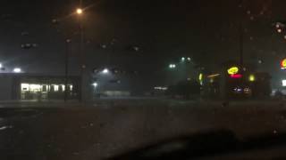 Severe Weather: Pea-sized hail in Bixby