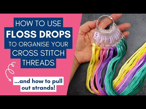 How to Use a Thread Sorter to Organize Embroidery Floss for Cross Stitch  Projects [with VIDEO] – Notorious Needle