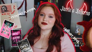 Reading Dark Romance & Crocheting Devil Horns For Jantes Inferno Readathon🩸🌹 | Day 1-6