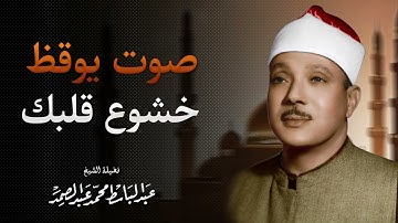 صوت ينسيك همومك | تلاوة تأسر القلوب | صاحب الحنجرة الذهبية الشيخ عبدالباسط عبدالصمد
