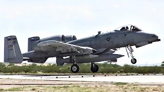 A-10 Aircraft Landings - Return From Deployment