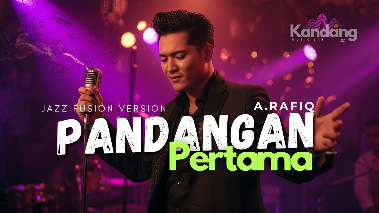💫 PANDANGAN PERTAMA – A. RAFIQ | DANGDUT LAWAS JADI JAZZ GROOVE ELEGAN | KANDANG MUSIK LAB
