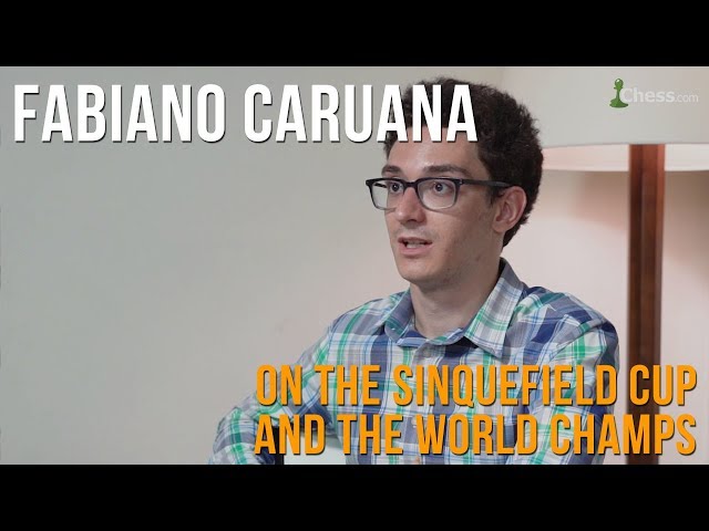 Fabiano Caruana with the Sinquefield Cup!🏆 #fabianocaruana #chess