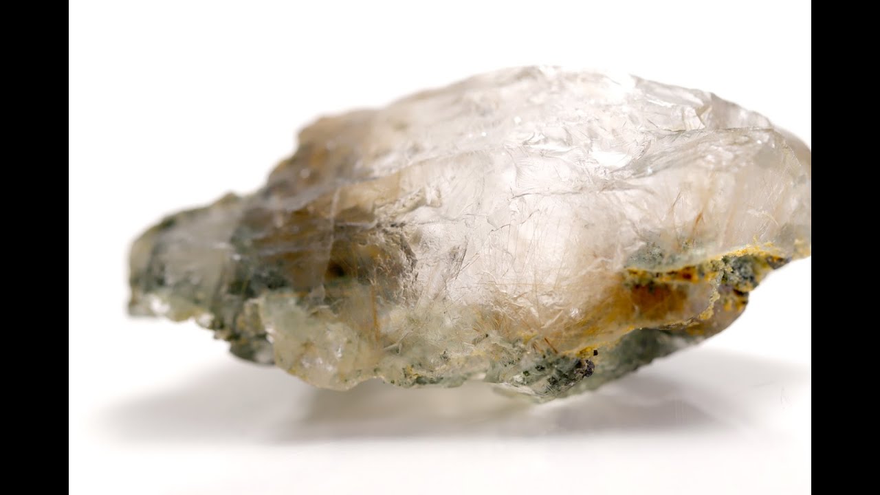 Natural Golden Rutile Frequency Crystal 32gm Samadhi Quartz マニハールクォーツ