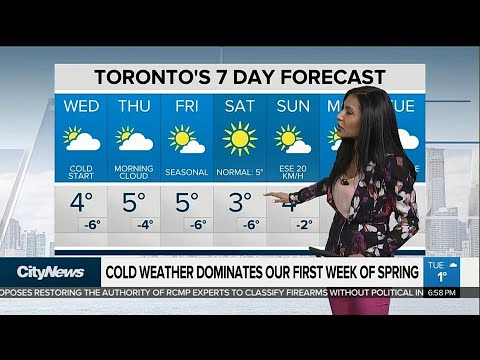 Forecast: Cold start to the week, first day of Spring forecast