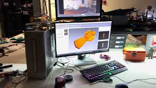 Testing My Kinect 3D Scanner with a Detailed Object