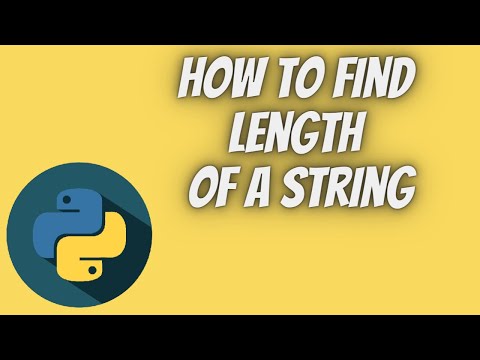 Python Tutorial Part 13 (How to Find Length of a String) | Tech Tian