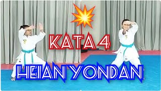 KARATE_KATA 4_HEIAN YONDAN_TARA @wankaekarateclub