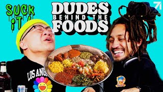 Sharing East African Food w/Patrick Cloud + Crazy Near Death Stories | Dudes Behind the Foods Ep. 82