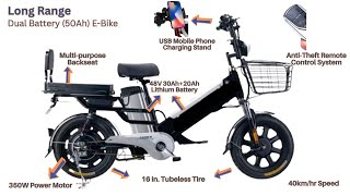 available on INSTALLMENT with LOW DOWNPAYMENT Long Range E-bikes