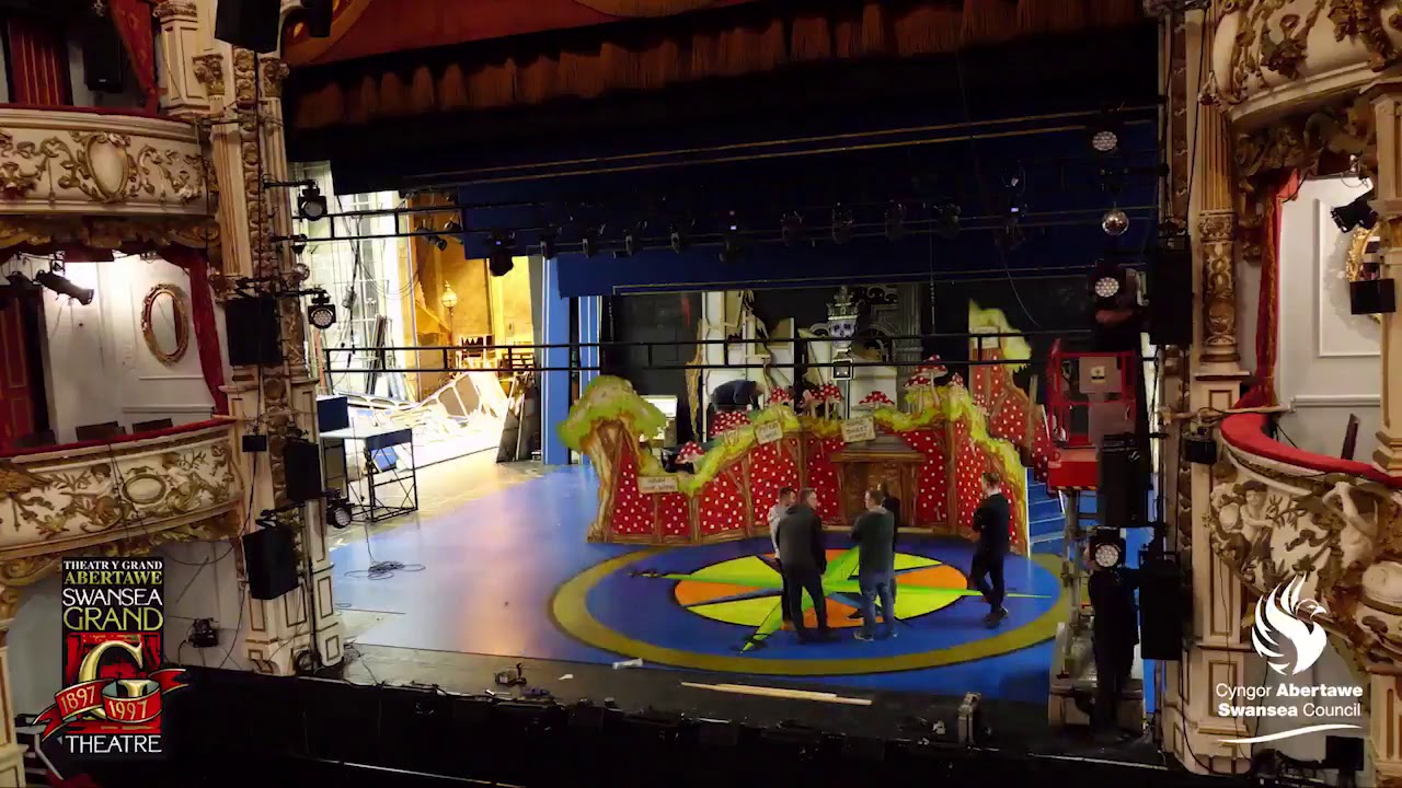 Swansea Grand Theatre stage transformation YouTube