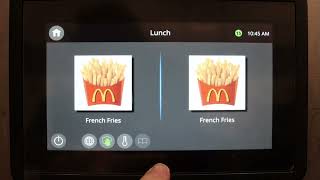 Changing Products and Menus - Frymaster McDonald's Intuition