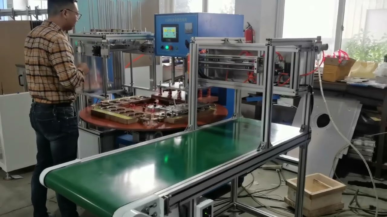 Автоматическая машина для запечатывания блистерных карт, блистерная упаковочная машина