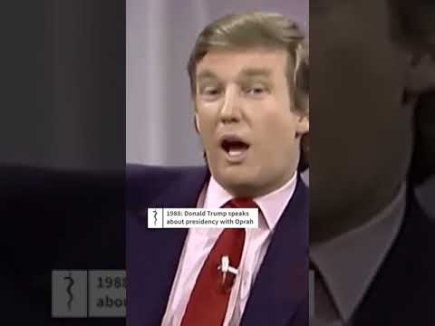 Trump 1988 Oprah