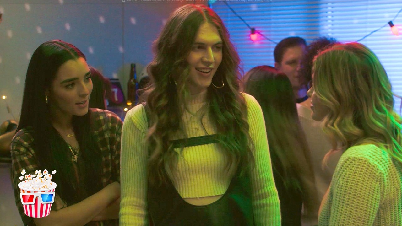 Rooney and Kendall Play Beer Pong | Chicken Girls: College Years S2E2