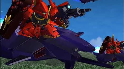 SD Gundam G-Generation Spirits - Bawoo Glemy Custom (Base Jabber) All Animations