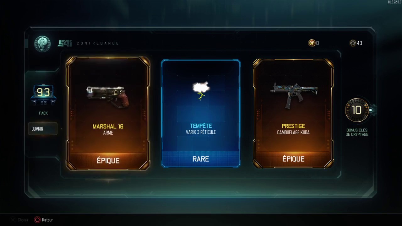 UNLOCKING 7 DLC WEAPONS!!! #1 BIG BOX BUNDLE SPECIAL BLACK OPS 3 [FR]