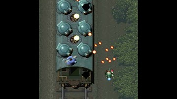 Gunbird 1 train station stage boss