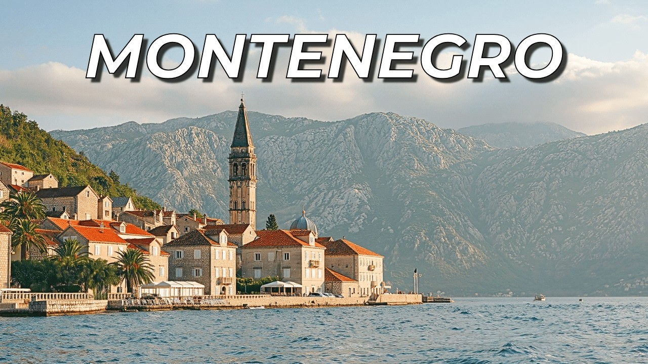 Maravilhas de MONTENEGRO | Os lugares mais FASCINANTES de Montenegro | Vídeo de viagem em 4K