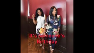 Celebrity Reginae carter helping her mom Toya Wright bring in her BIRTHDAY Wealth