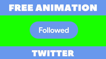 [FREE] Twitter Follow Animation - Edit in ANY Software!