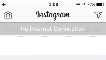 Instagram No Internet Connection Problem On iPhone Fix