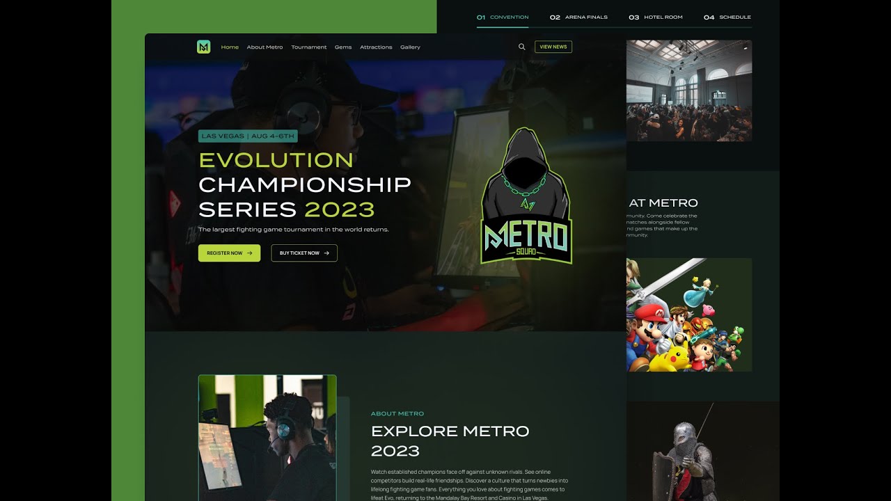 UX/UI Designer Need For Gaming Landing Page Design in Figma