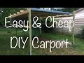 Easy & Cheap DIY Carport Subscribe if you find this video interesting!