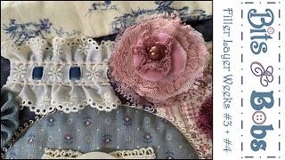 Bits & Bobs – Adding Filler Elements - Weeks 3 + 4 Progress #handstitching