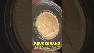 2022 Krugerrand #gold #goldstacking #silver #silverstacking