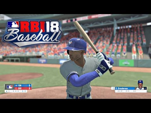 R.B.I. Baseball 18 Gameplay Boston Red Sox vs Toronto Blue Jays 3 Inning Game Xbox One