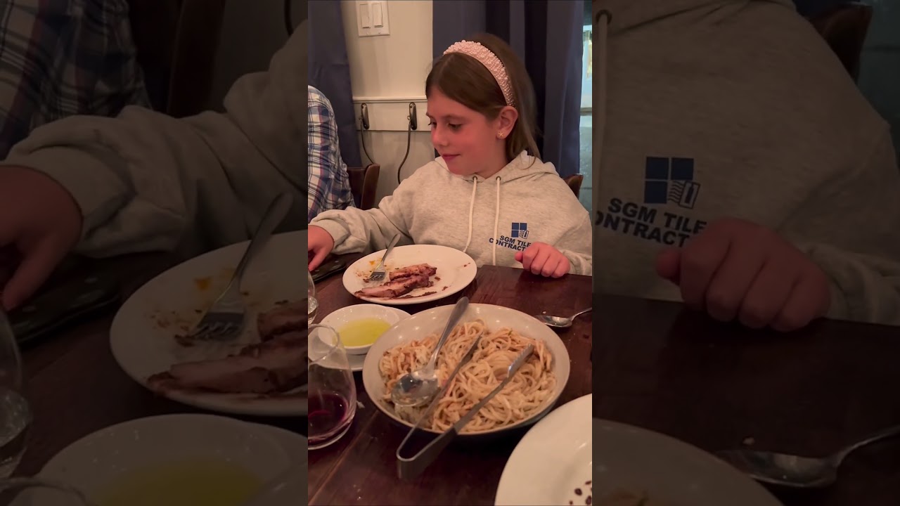 Semolina food review: Pork chops and spaghetti delight! Must try!