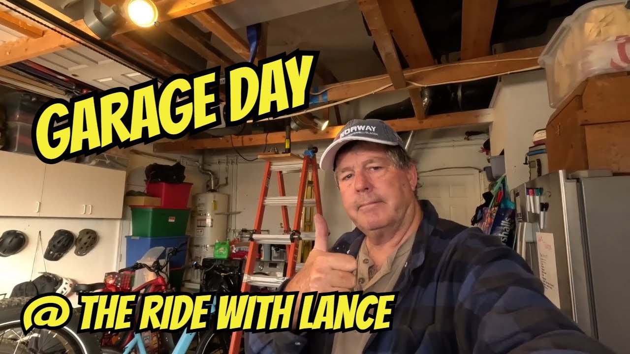 День в гараже на мероприятии "Поездка с Лэнсом"