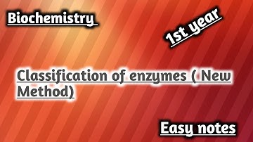 Classification of enzymes I New Method I Urdu lecture I Lecture with Madam Sara