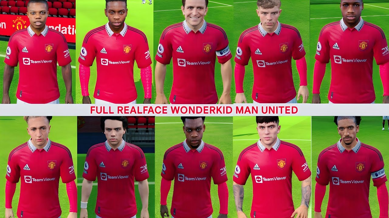 Release Full Realface Wonderkid Man United & Adboard | Fifa 16 Mobile
