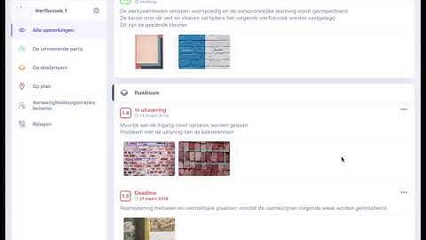 Bezwaren intrekken en statussen wijzigen