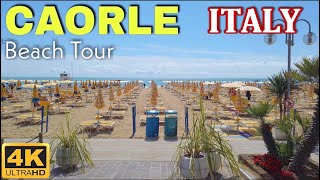 Caorle Italy  Walking Tour  4k Ultra Hd 60fps 