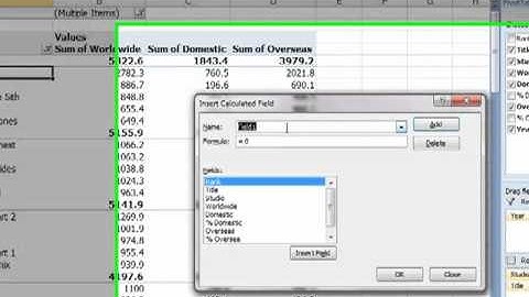 SiraEkabut ติว Excel # 5 : Pivot Table