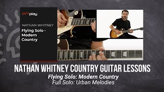 🎸 Nathan Whitney Guitar Lesson - Full Solo: Urban Melodies - JamPlay  @TrueFireTV