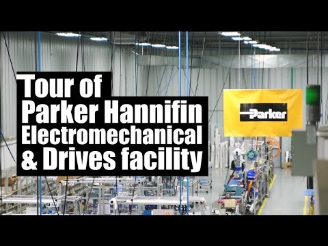 Tour of Parker Hannifin Electromechanical & Drives facility demonstrates new breed of manufacturing