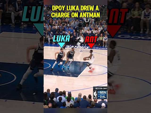 Luka put his body on the line vs Antman!👀 class=