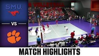 SMU vs. Clemson Match Highlights | 2024 ACC Volleyball