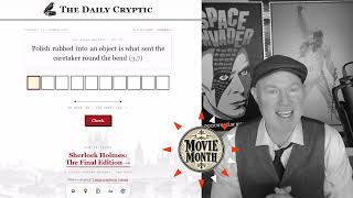 The Daily Cryptic #57 | Classic Horror Movie Cryptic Clue Explained