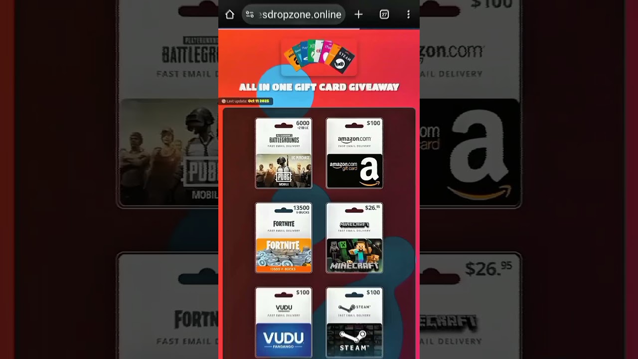 Free XBOX Gift Card Giveaway 2025