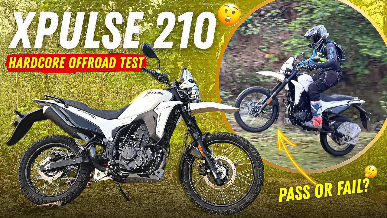 NEW Hero Xpulse 210 TAKES ON Craziest Offroad Trail Ever