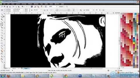 How to Make WPAP with Corel Draw X6 Part 1