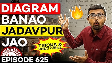 Diagram Banao Jadavpur Jao🔥🔥🔥| Tricks & Cheat Codes #625 | #wbjee2023 #arsquad #jadavpur_university