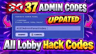 All 37 Lobby Hack Codes in Fortnite